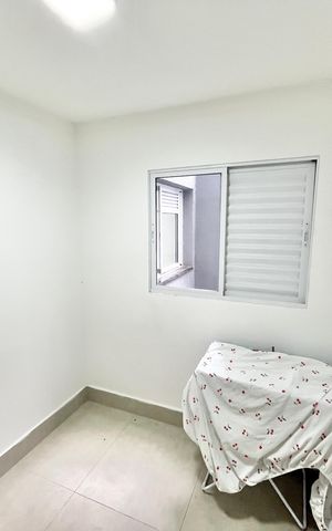 Apartamento à venda com 37m², 2 quartos e sem vagaQuarto 2
