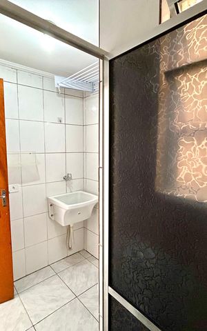 Apartamento à venda com 35m², 1 quarto e sem vaga Apartamento à venda com 35m², 1 quarto e sem vagaBanheiro e Área de Serviço