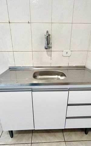 Apartamento à venda com 35m², 1 quarto e sem vaga Apartamento à venda com 35m², 1 quarto e sem vagaCozinha