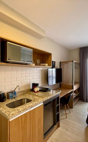 Studio à venda com 22m², 0 quarto e sem vagaCozinha 