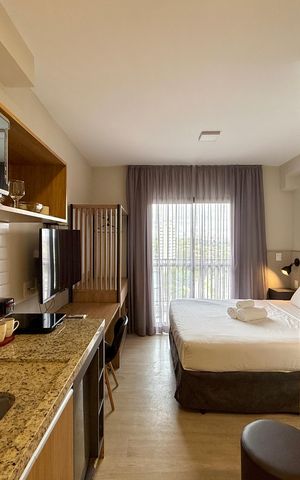 Studio à venda com 22m², 0 quarto e sem vagaCozinha 