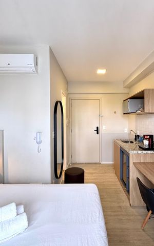 Studio à venda com 22m², 0 quarto e sem vagaQuarto 
