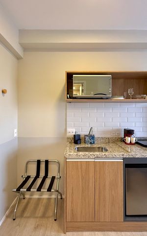 Studio à venda com 22m², 0 quarto e sem vagaCozinha 