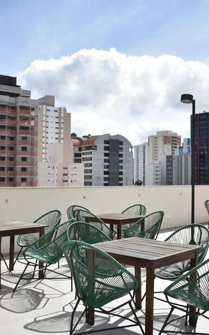 Studio à venda com 27m², 0 quarto e sem vagaÁrea comum