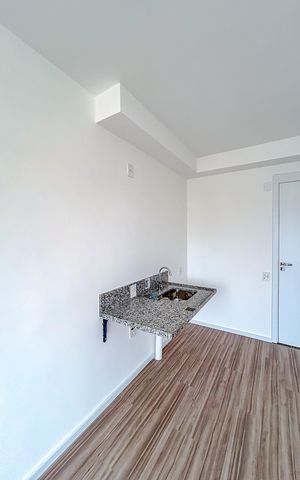 Studio para alugar com 25m², 1 quarto e sem vagaCozinha