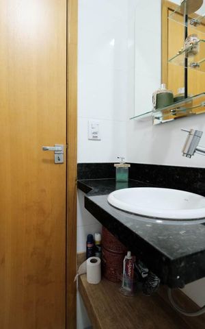 Apartamento à venda com 44m², 2 quartos e sem vagaBanheiro