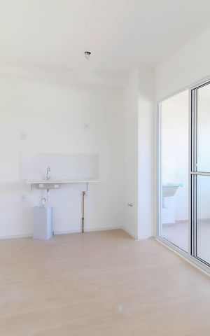 Apartamento à venda com 36m², 2 quartos e sem vaga Apartamento à venda com 36m², 2 quartos e sem vagaSala - Cozinha