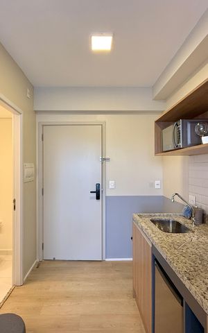 Studio à venda com 22m², 0 quarto e sem vagaCozinha 
