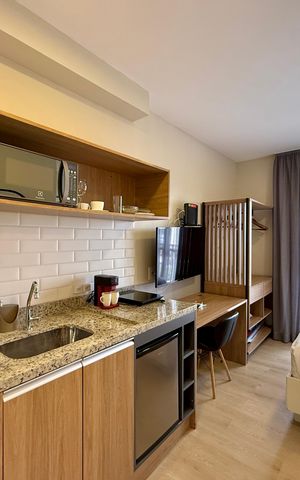 Studio à venda com 22m², 0 quarto e sem vagaCozinha