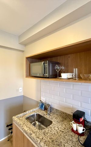Studio à venda com 22m², 0 quarto e sem vagaCozinha