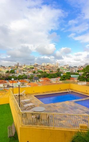 Apartamento à venda com 62m², 3 quartos e 1 vagaPiscina