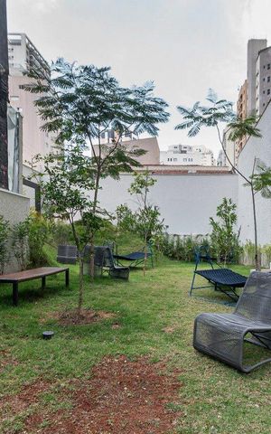 Studio à venda com 25m², 1 quarto e sem vagaÁrea externa