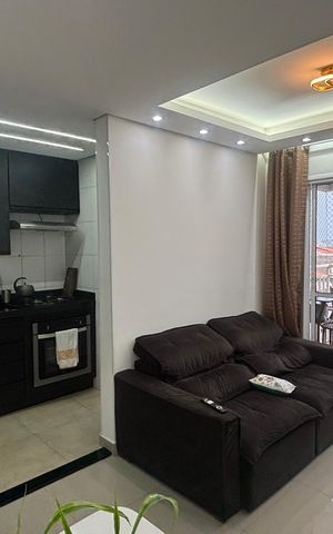Apartamento à venda com 50m², 2 quartos e 1 vagaSala - Sala de Jantar