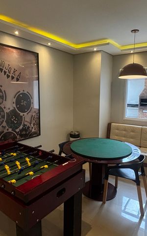 Apartamento à venda com 50m², 2 quartos e 1 vagaSalão de jogos