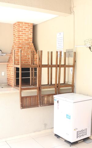 Apartamento para alugar com 48m², 2 quartos e 1 vagaChurrasqueira