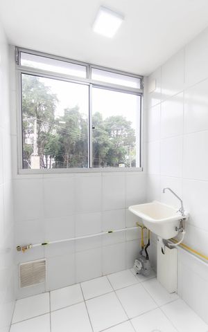 Apartamento para alugar com 48m², 2 quartos e sem vaga Apartamento para alugar com 48m², 2 quartos e sem vagaÁrea de Serviço