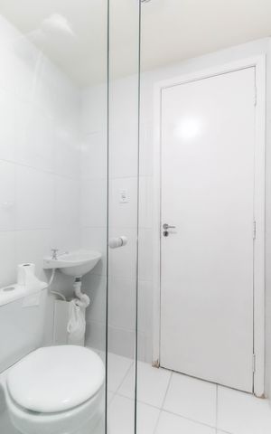 Apartamento para alugar com 48m², 2 quartos e sem vaga Apartamento para alugar com 48m², 2 quartos e sem vagaBanheiro