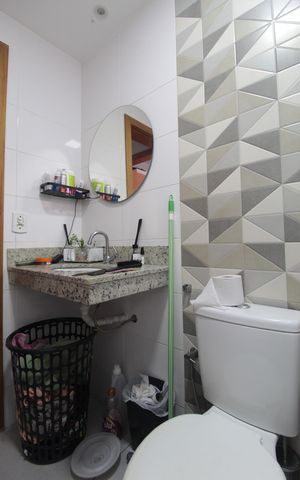 Apartamento à venda com 100m², 2 quartos e 2 vagasBanheiro