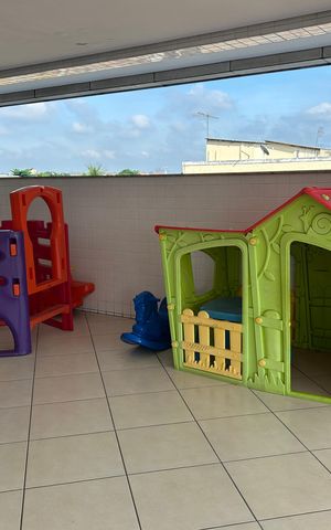 Apartamento à venda com 160m², 4 quartos e 2 vagasÁrea comum - Playground