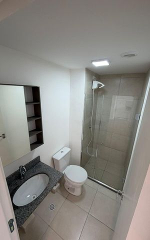 Apartamento à venda com 37m², 2 quartos e sem vaga Apartamento à venda com 37m², 2 quartos e sem vagaBanheiro