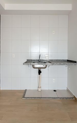 Apartamento à venda com 38m², 1 quarto e 1 vaga Apartamento à venda com 38m², 1 quarto e 1 vagaCozinha
