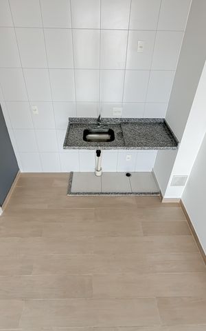 Apartamento à venda com 38m², 1 quarto e 1 vaga Apartamento à venda com 38m², 1 quarto e 1 vagaCozinha
