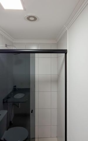 Apartamento à venda com 38m², 1 quarto e 1 vaga Apartamento à venda com 38m², 1 quarto e 1 vagaBanheiro da Suíte