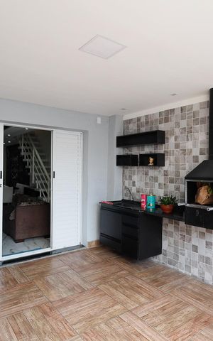 Casa à venda com 250m², 4 quartos e 1 vagaChurrasqueira 