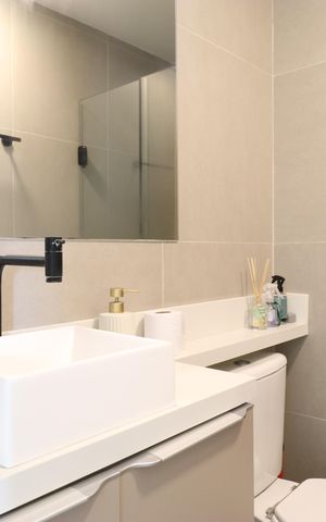 Apartamento à venda com 38m², 1 quarto e sem vagaBanheiro