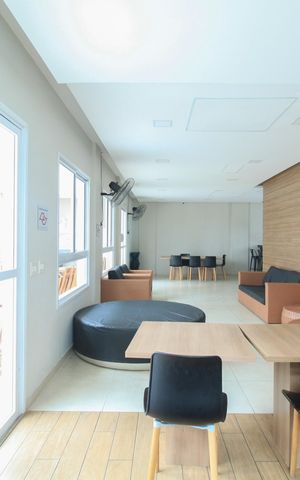 Apartamento para alugar com 38m², 1 quarto e 1 vaga
