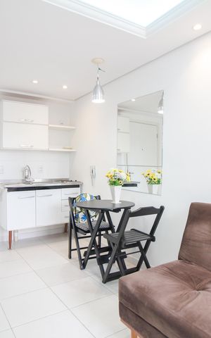 Apartamento à venda com 32m², 1 quarto e sem vaga Apartamento à venda com 32m², 1 quarto e sem vagaSala/Cozinha