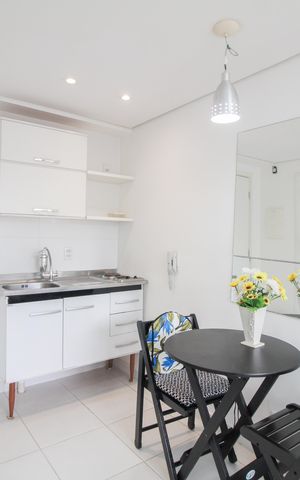 Apartamento à venda com 32m², 1 quarto e sem vaga Apartamento à venda com 32m², 1 quarto e sem vagaCozinha/Sala