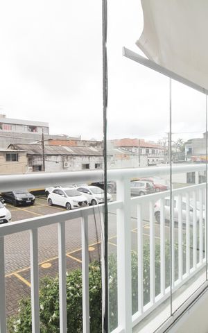 Apartamento à venda com 32m², 1 quarto e sem vaga Apartamento à venda com 32m², 1 quarto e sem vagaVaranda