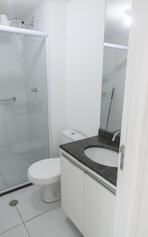 Apartamento à venda com 32m², 1 quarto e sem vaga Apartamento à venda com 32m², 1 quarto e sem vagaBanheiro