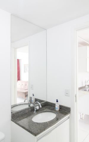 Apartamento à venda com 32m², 1 quarto e sem vaga Apartamento à venda com 32m², 1 quarto e sem vagaBanheiro