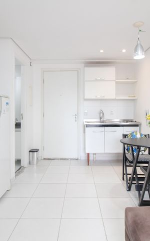Apartamento à venda com 32m², 1 quarto e sem vaga Apartamento à venda com 32m², 1 quarto e sem vagaSala/Cozinha