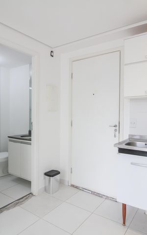 Apartamento à venda com 32m², 1 quarto e sem vaga Apartamento à venda com 32m², 1 quarto e sem vagaCozinha/SalaCozinha/Sala