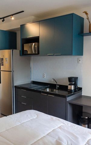 Studio à venda com 24m², 1 quarto e sem vaga Studio à venda com 24m², 1 quarto e sem vagaStudio