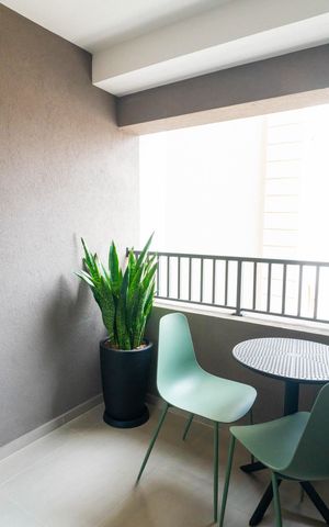Studio à venda com 24m², 1 quarto e sem vaga Studio à venda com 24m², 1 quarto e sem vagaSacada