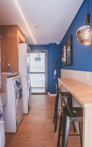 Studio à venda com 24m², 1 quarto e sem vaga Studio à venda com 24m², 1 quarto e sem vagaÁrea comum - Lavanderia