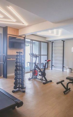 Studio à venda com 24m², 1 quarto e sem vaga Studio à venda com 24m², 1 quarto e sem vagaÁrea comum - Academia