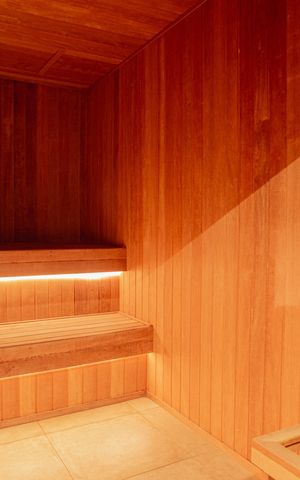 Studio para alugar com 24m², 1 quarto e sem vaga Studio para alugar com 24m², 1 quarto e sem vagaÁrea comum - Sauna