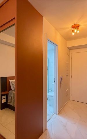Studio para alugar com 24m², 1 quarto e sem vaga Studio para alugar com 24m², 1 quarto e sem vagaCozinha
