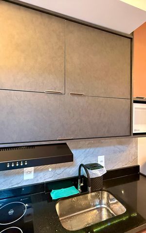 Studio para alugar com 24m², 1 quarto e sem vaga Studio para alugar com 24m², 1 quarto e sem vagaCozinha