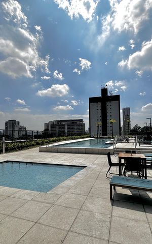 Studio para alugar com 24m², 1 quarto e sem vaga Studio para alugar com 24m², 1 quarto e sem vagaPiscina