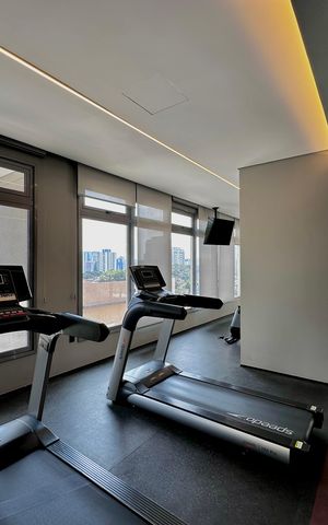Studio para alugar com 24m², 1 quarto e sem vaga Studio para alugar com 24m², 1 quarto e sem vagaAcademia