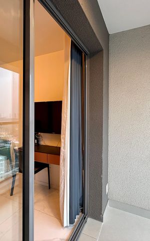 Studio para alugar com 24m², 1 quarto e sem vaga Studio para alugar com 24m², 1 quarto e sem vagaSacada