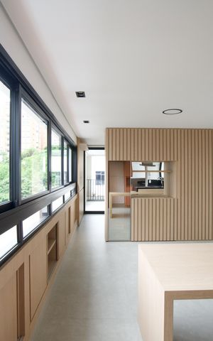 Apartamento à venda com 60m², 1 quarto e 1 vaga Apartamento à venda com 60m², 1 quarto e 1 vagaSala