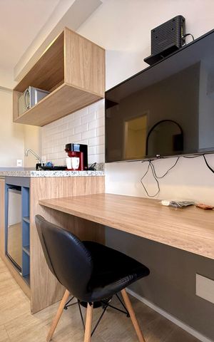 Studio à venda com 22m², 1 quarto e sem vaga Studio à venda com 22m², 1 quarto e sem vagaQuarto
