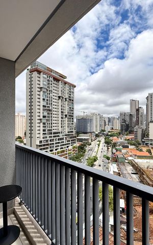 Studio à venda com 22m², 1 quarto e sem vaga Studio à venda com 22m², 1 quarto e sem vagaSacada